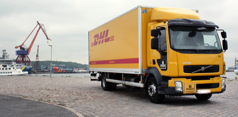 DHL och Renova har kört med BioMax i tankarna med goda resultat.Fotograf: Volvo Lastvagnar AB