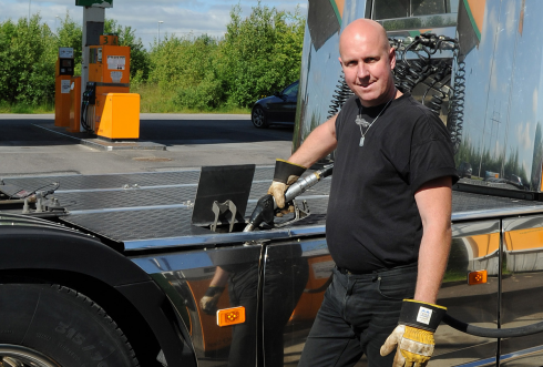 Arne Kristensons insats hyllas av polisen.Fotograf: Tommy Holl / Arkivbild