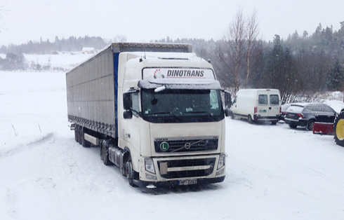 Det är chaufförens fel - allt! På den punkten är Dinotrans och Toten Transport rörande överens. I övrigt skiljer sig deras uppfattningar åt.Fotograf: Erik Juhani Martinsen