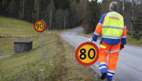 Ogjort arbete? KTH:s forskning visar att de nya hastighetsgränserna har betytt liten skillnad rent hastighetsmässigtFotograf: Trafikverket