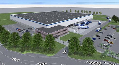 PACCAR Parts Distribution Center i Eindhoven öppnas under 2013.Fotograf: DAF Trucks