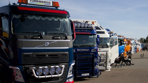 Nu slår Stockholm Truck Meet upp portarna för årets utställning. Bilden är tagen under förra årets utställning.Fotograf: Göran Rosengren