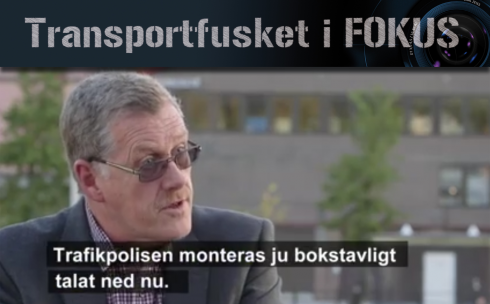 I SVT:s Uppdrag granskning får vi också möta Thomas Morell på Sveriges Åkeriföretag. Morell är ytterst kritisk till det som är på väg att hända med trafikpolisen.Fotograf: SVT/Uppdrag granskning