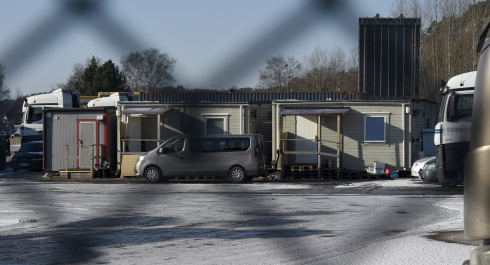 Bilden är tagen vid ett annat tillfälle. Fordonen har inget med helgens händelser att göra.Fotograf: Tommy Holl, arkiv