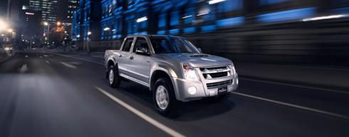 Isuzu D-Max, ingen höjdare enligt Folksams undersökning.Fotograf: Isuzu