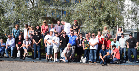 Jubileumsträffen lockade 50-talet medlemmar till Sundsvall.Fotograf: Jan Tullgren