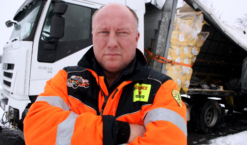 Donald Pilblad är luttrad vad beträffar danska Frejas tidigare löften om ersättning för andra arbeten. Betalningen har uteblivit, förklarar Donald.Fotograf: Heidi Bodensjö