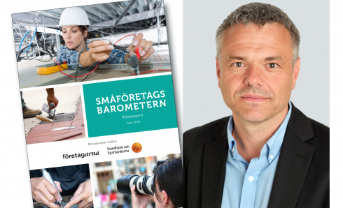 - I år ser vi att transportbranschen sticker ut med negativa siffror och är den enda bransch där lönsamheten har försämrats, säger Johan Kreicbergs, företagarekonom på SwedbankFotograf: Swedbank