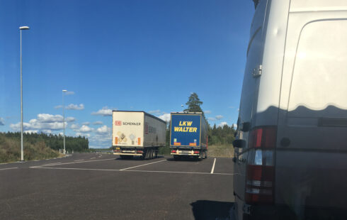 Vare sig Schenker eller LKW är misstänkta för något brott. Foto: Roger Ogemar