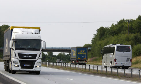 Fordonen på bilden har inget med artikeln att göra. Foto: Göran Rosengren, arkiv