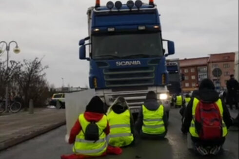 Foto: Från gruppens livestream på Facebook