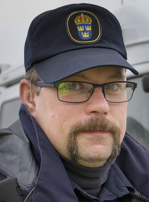 Bilinspektör Roger Ogemar, Västerås. Foto: Göran Rosengren