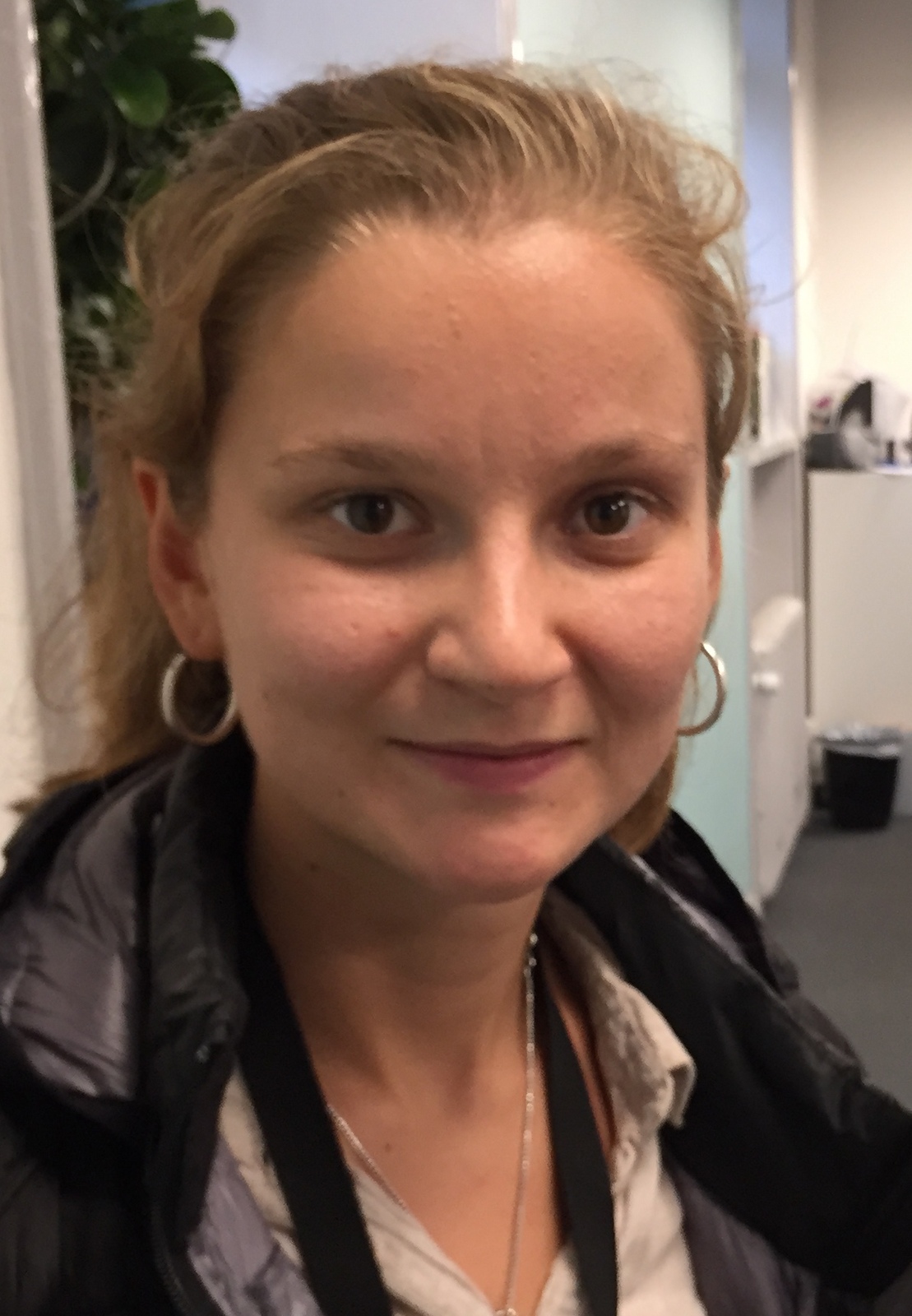 Julia Ericsson på SVT Halland Foto: SVT 