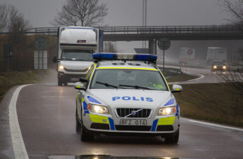 Fordonen på bilden har inget med artikeln att göra. Foto: Göran Rosengren, arkiv