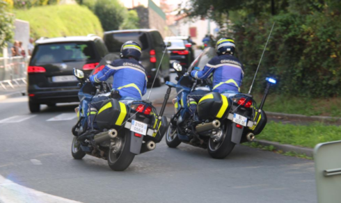 Bilden är tagen vid ett annat tillfälle. Foto: Gendarmerie nationale/Twitter