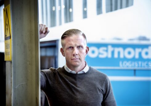 Alexis Larsson, säkerhetschef, Postnord.