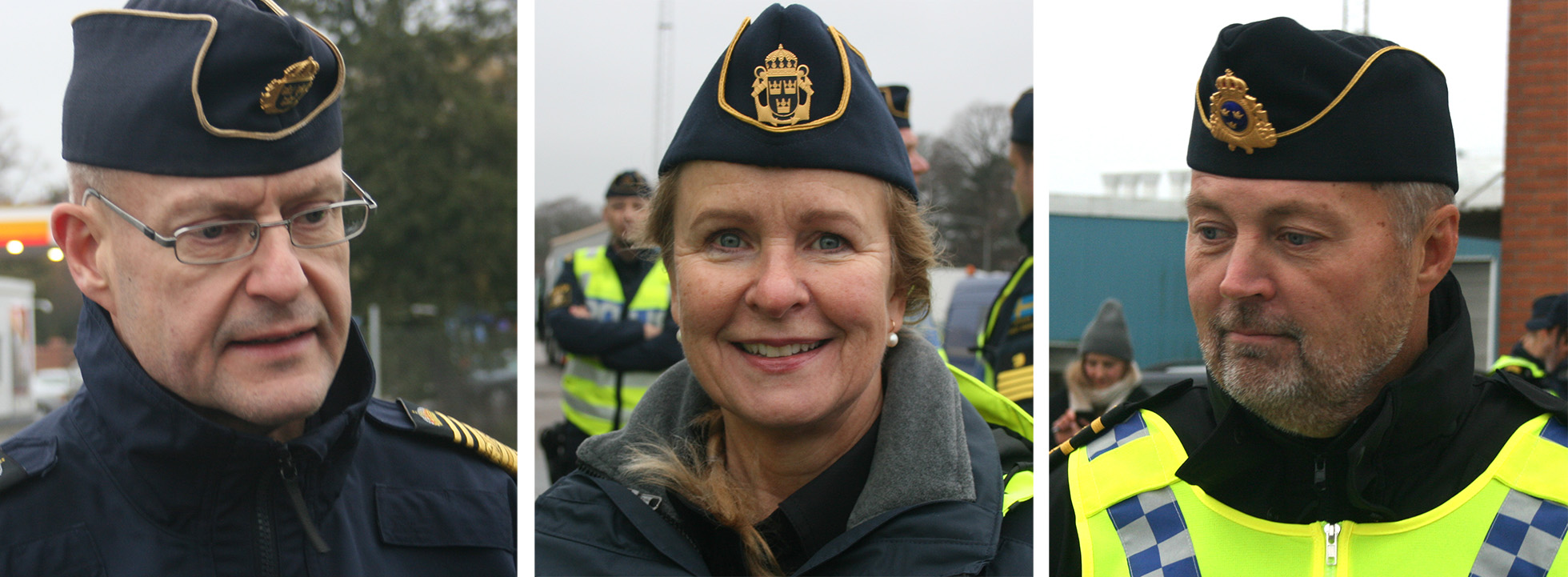 Mats Löfving, Therese Mattsson och Lars Bäckström. Foto: Tommy Paremo