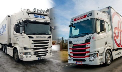 Foto: Swanline och Ahola Transport