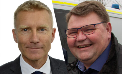 Författarna till debattartikeln, sverigedemokraterna Staffan Eklöf och Peter Lundgren.