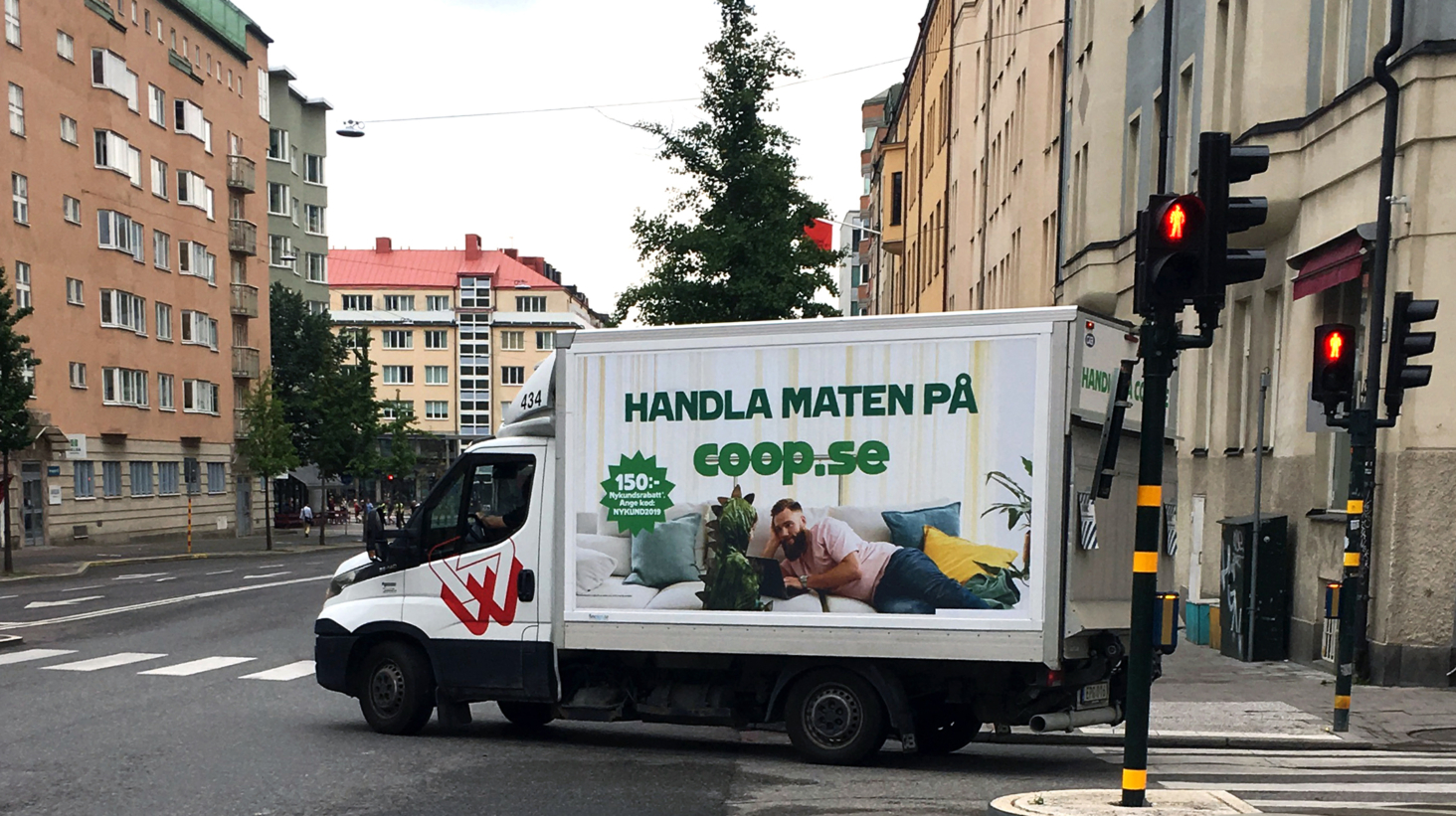 Coop utestänger inte chaufförerna, men alla måste följa restriktionerna. Foto: Coop