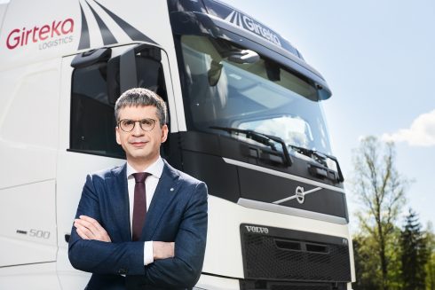 Edvardas Liachovičius, vd Girteka Logistics. Foto: Girteka Logistics