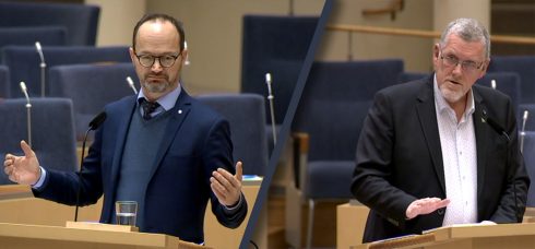 Foto: Riksdagen/montage