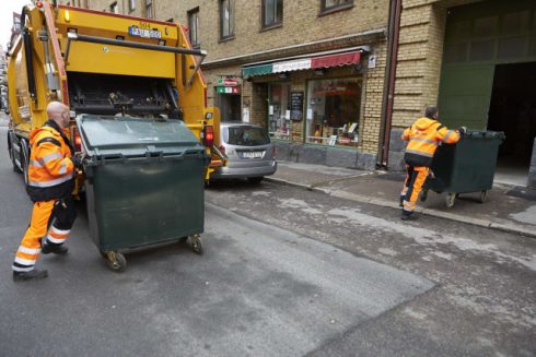  Automatlås ökar säkerheten för Renovas personal och samhället runtomkring.