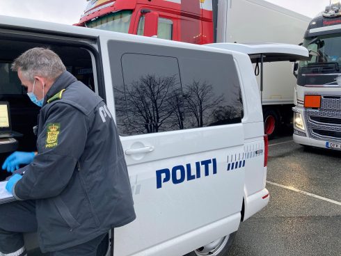 Personer och fordon har ingen koppling till den aktuella artikeln. Foto: Midt- og Vestsjællands Politi, arkiv