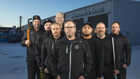    Den 1 februari blev Söderhamns Buss & Truck (SBT) auktoriserad verkstad för Mercedes-Benz last- och transportbilar. 