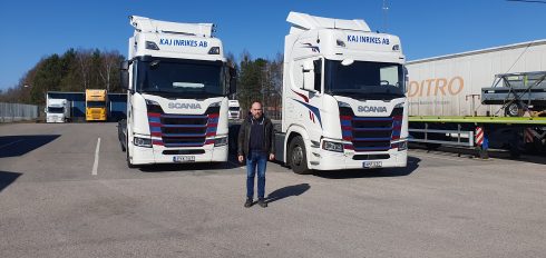 Kaj Johansson konstaterar att han har det han behöver även utan Carrier Visability Operation Center. Foto: Linus Walthersson.