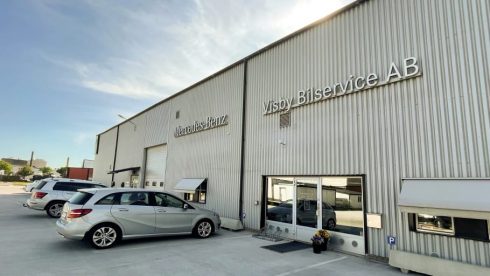 Visby Bilservice blir nu auktoriserad verkstad för Mercedes-Benz lastbilar. 