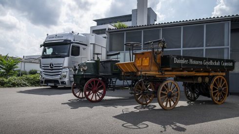 275 års historia av kommersiella fordon på en och samma plats.