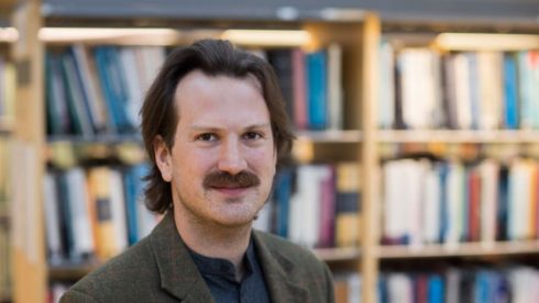 Mattias Näsman, doktorand vid Enheten för ekonomisk historia, Umeå universitet. Foto: Mikael Stiernstedt