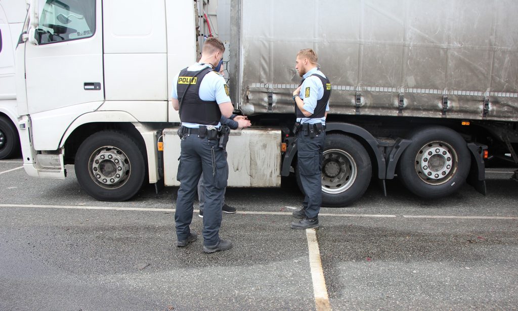 Litauisk förare i svensk lastbil häktad i Danmark – hade 277 stulna cyklar på flaket
