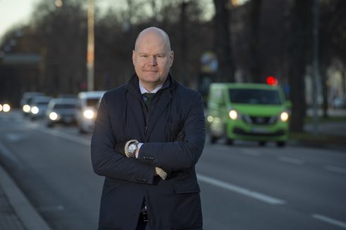 Cementkrisen skapar en påtaglig oro bland Transportföretagens medlemsföretag. På bild Marcus Dahlsten, vd på Transportföretagen.