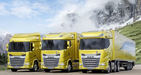 DAF XF, XG och XG⁺ har fått utmärkelsen ”International Truck of the Year”. Foto: DAF