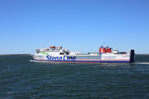 HMS Stena Gothica, ansluter till den aktuella rutten  rutten i maj. Foto: Stena Line