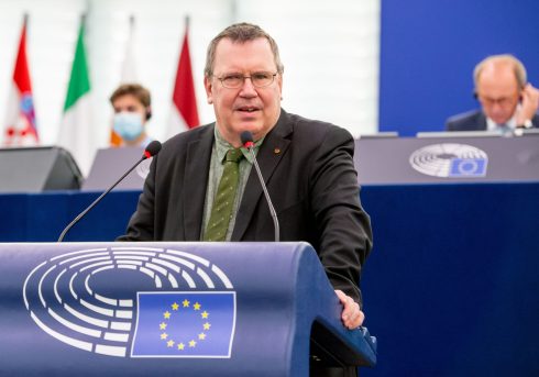 Erik Bergkvist (S) tar över efter Johan Danielsson i EU-parlamentet. Foto: Michel Christen
