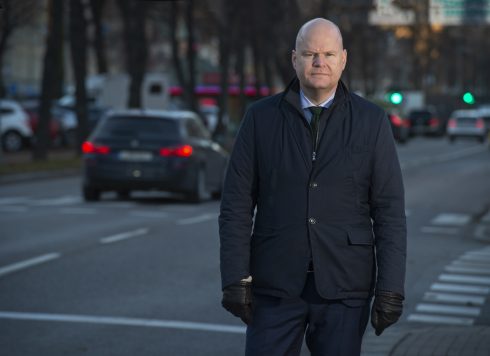 Marcus Dahlsten, vd Transportföretagen. Foto: Volvo/Proffs/arkiv.