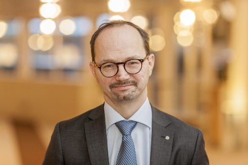 Infrastrukturminister Tomas Eneroth, Socialdemokraterna. Foto: Björn Nordqvist.