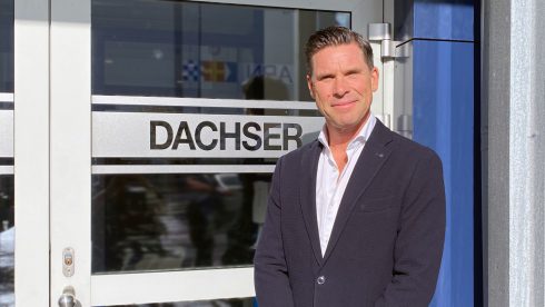  Stefan Sahlin, försäljningschef vid Dachsers säljkontor i Örebro. 