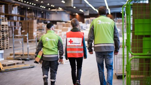    Bring fortsätter som beredskapspartner till svenska Röda Korset. Foto: Marie Sparreus, Röda Korset. 