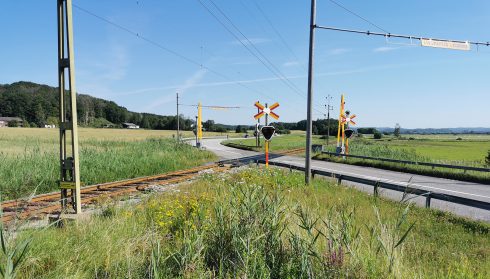 Vägskydd före modernisering. Foto: Norconsult