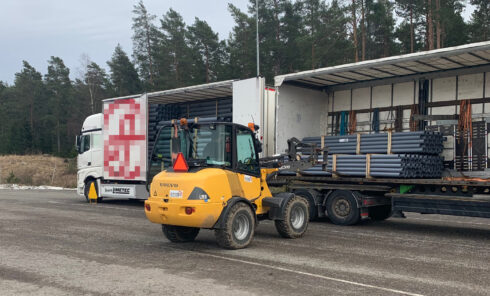 Om man utför otillåtet cabotage med denna typ av ekipage kan det bli mer komplicerat än om det varit endast en dragbil med trailer.