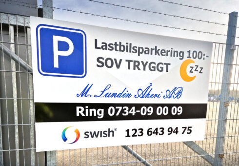 Ring - swisha - sov (tryggt). Foto: Per Lundin