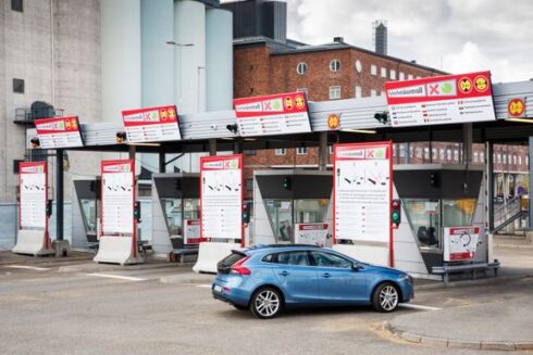    Alkobommar stoppar rattfulla förare från att köra ut i trafiken. MHF kräver nu att regeringen skyndar på processen för ett införande av alkobommar vid Öresundsbron och i Sveriges hamnar. Foto: MHF.