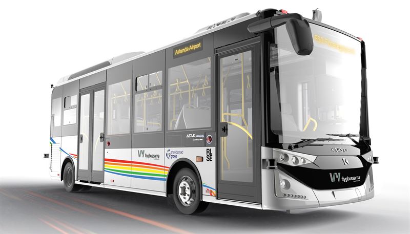 Unikt prosjekt i verden: selvkjørende elektriske busser i full størrelse