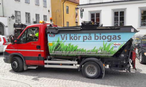 Genrebild. Foto: Energigas Sverige