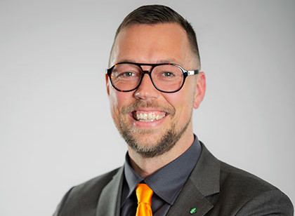 Rickard Gegö, vd Sveriges Åkeriföretag. Foto: Sveriges Åkeriföretag.