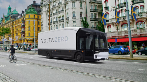     Den svenska ellastbilstillverkaren Volta Trucks begår svensk mässpremiär på eComExpo i Arlandstad den 27–28 september. Foto: Volta Trucks.